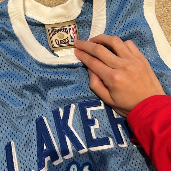 Majestic Lakers hardwood classic jersey Size L - Picture 4 of 5